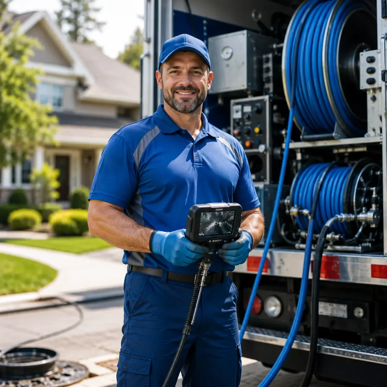 Local outdoor drain cleaning specialists in Lisbon, LA